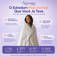 Nuvora™ Edredom Térmico 2 em 1