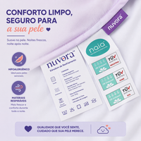 Nuvora™ Edredom Térmico 2 em 1